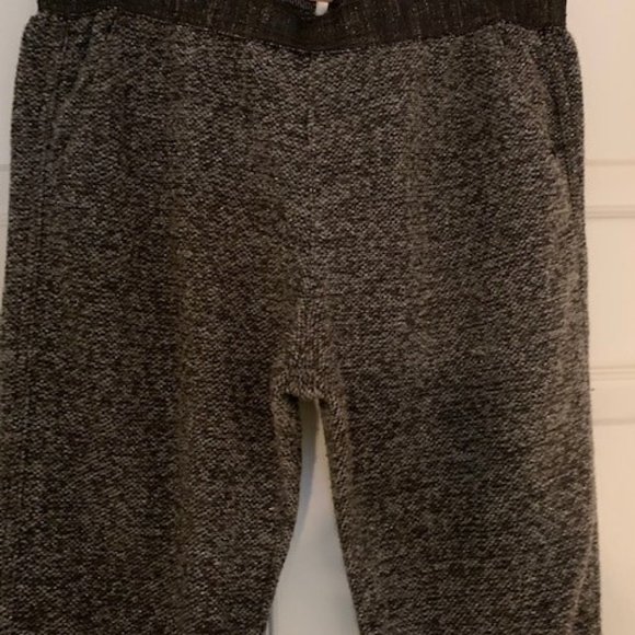 FREE PEOPLE Milo Metallic Shimmer Knit Jogger Pants - Picture 10 of 13